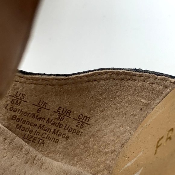 Franco Sarto Uzeta Sandals Cognac Gladiator Wedge Size 8 - Picture 14 of 14